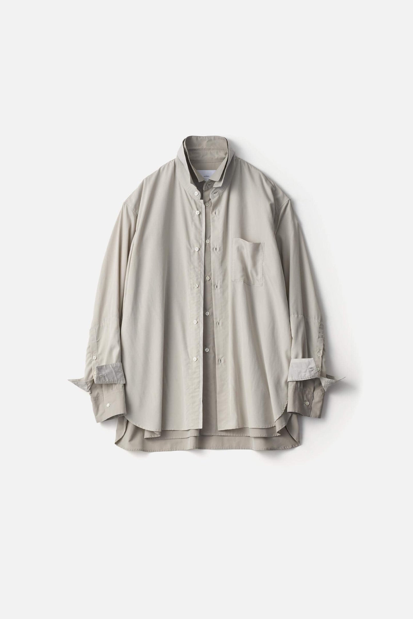 ssstein OVERSIZED LAYERED SHIRT