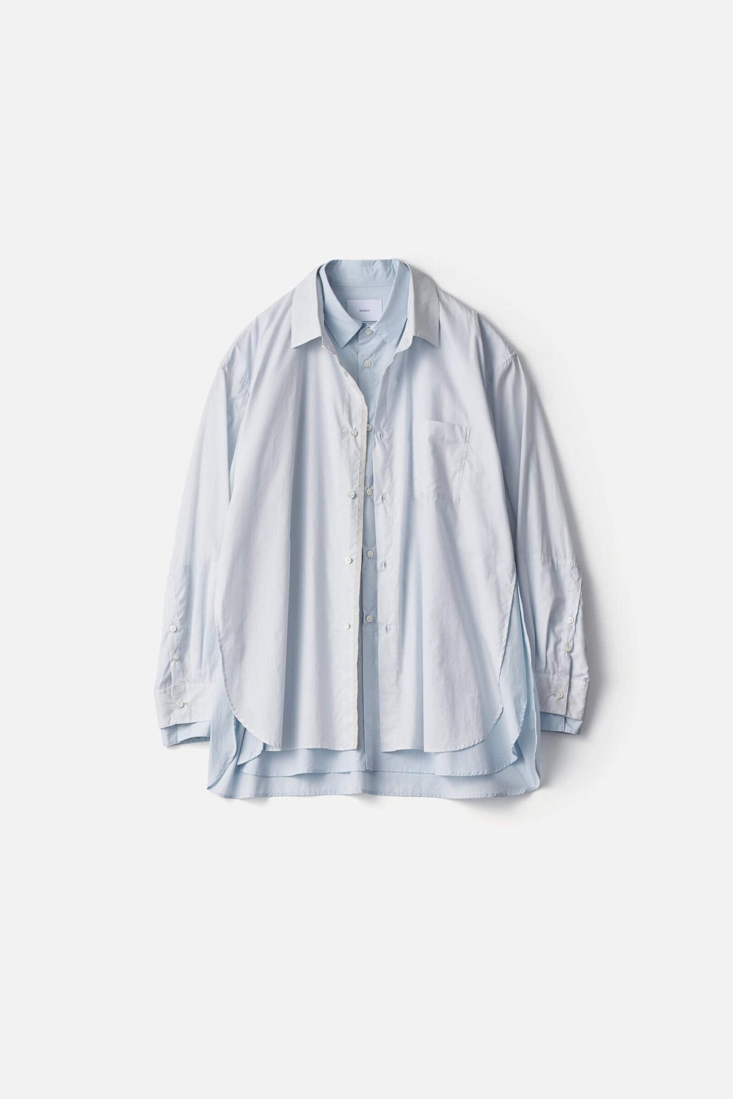 ssstein OVERSIZED LAYERED SHIRT