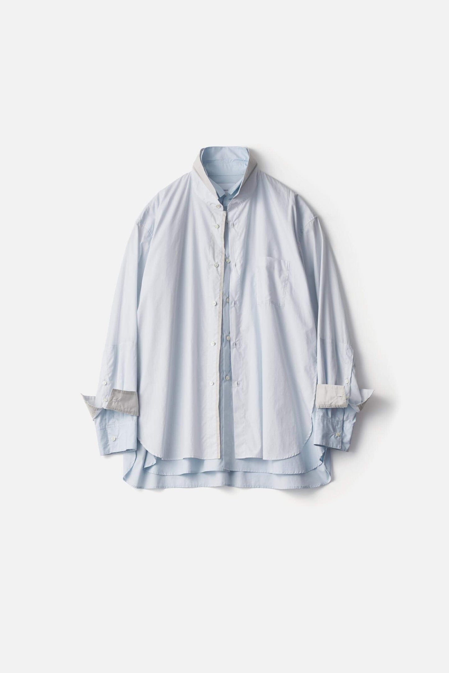 ssstein OVERSIZED LAYERED SHIRT