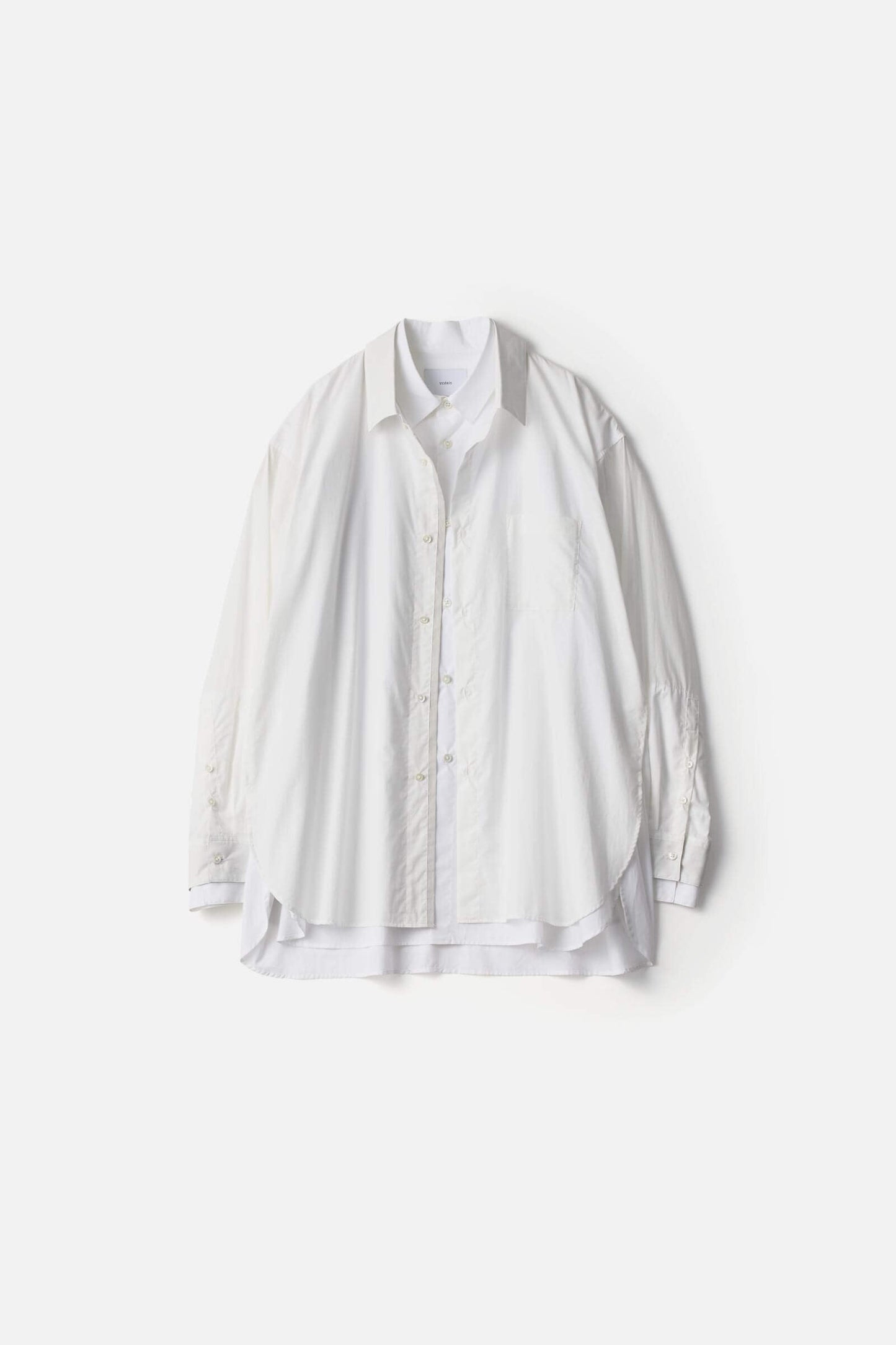 ssstein OVERSIZED LAYERED SHIRT