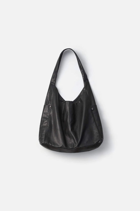 ssstein LEATHER SHOULDER BAG