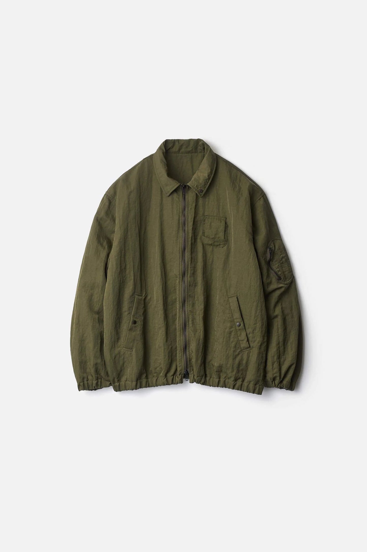 ssstein BIO WASHED NYLON OVERSIZED FIGHT JACKET