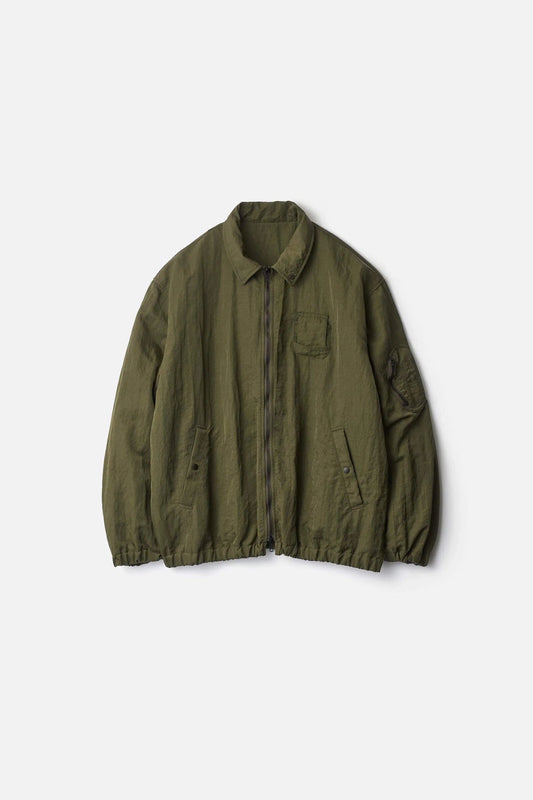 ssstein BIO WASHED NYLON OVERSIZED FIGHT JACKET