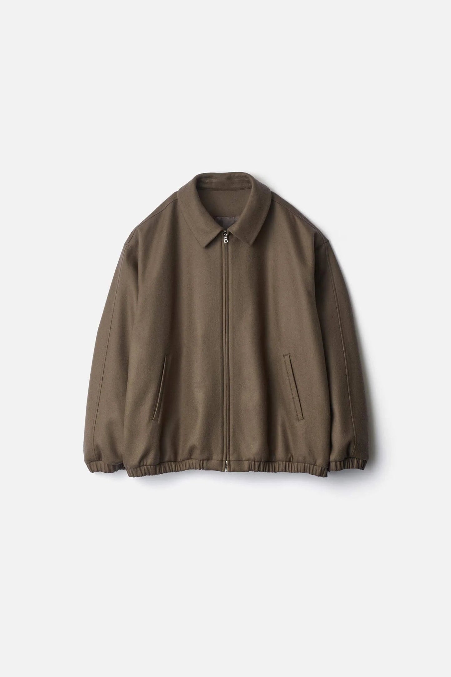 ssstein MELTON OVERSIZED ZIP JACKET