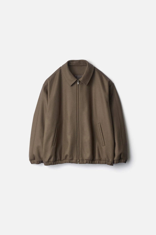 ssstein MELTON OVERSIZED ZIP JACKET