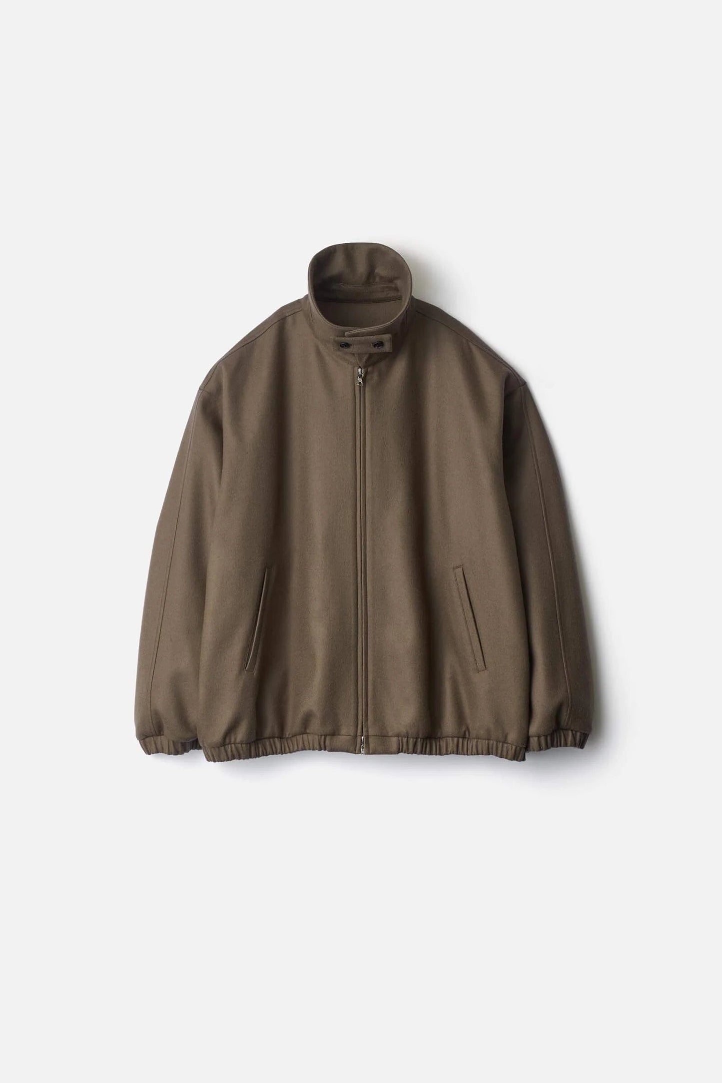 ssstein MELTON OVERSIZED ZIP JACKET