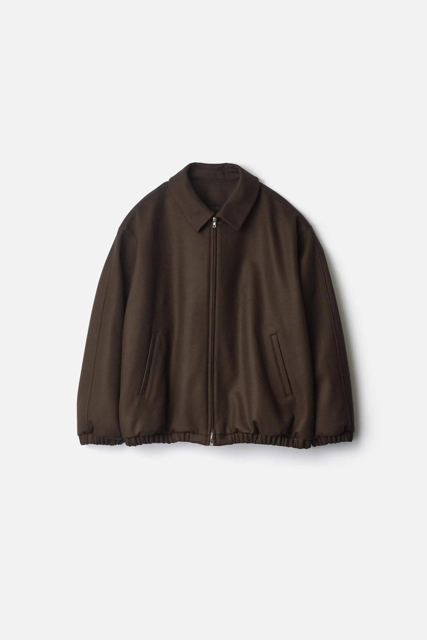 ssstein MELTON OVERSIZED ZIP JACKET
