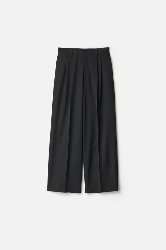 ssstein LONG WIDE TROUSERS
