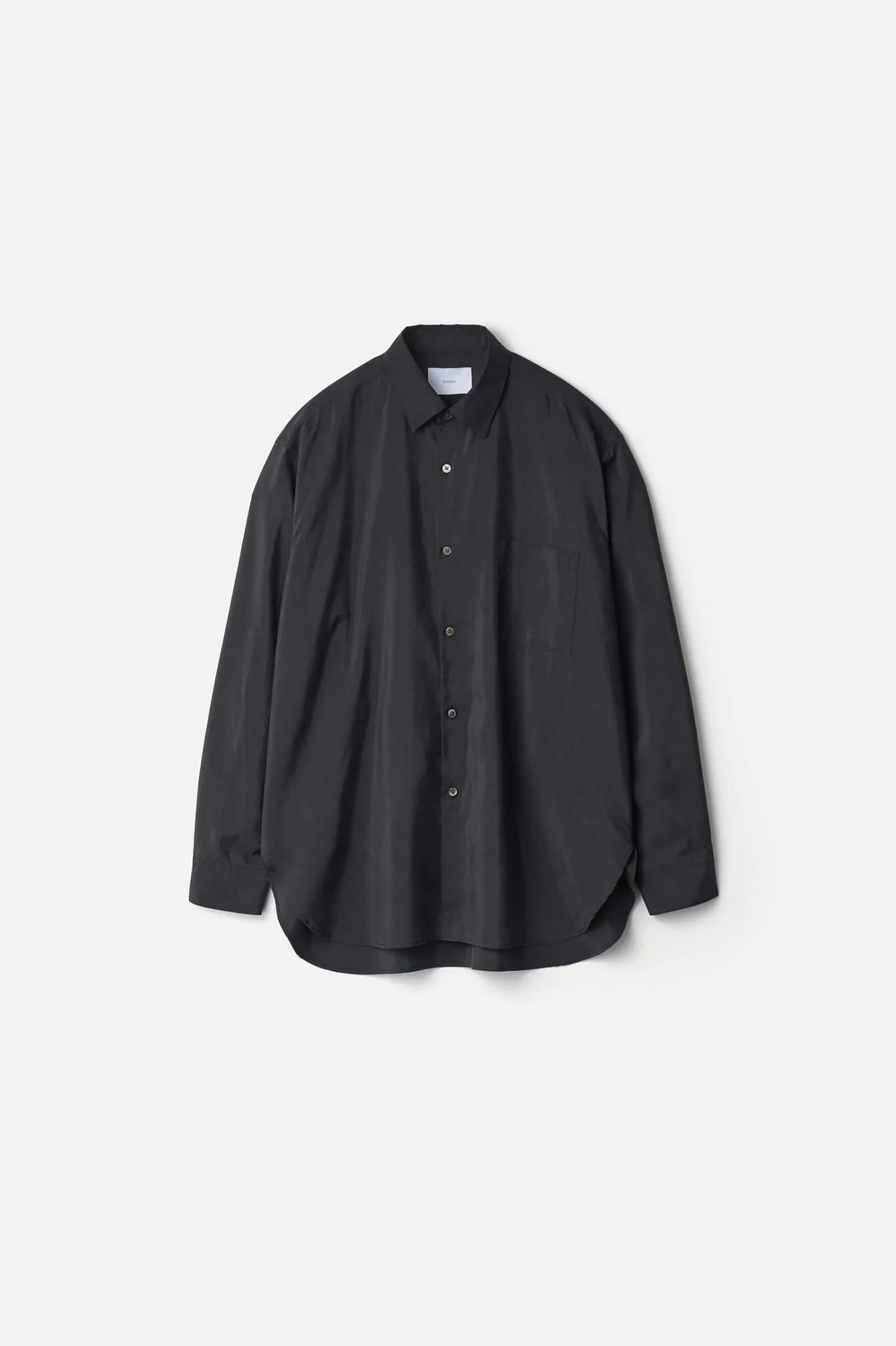 ssstein Silk/Nylon Oversized Down Pat Shirt