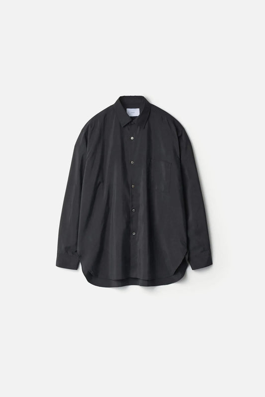 ssstein Silk/Nylon Oversized Down Pat Shirt
