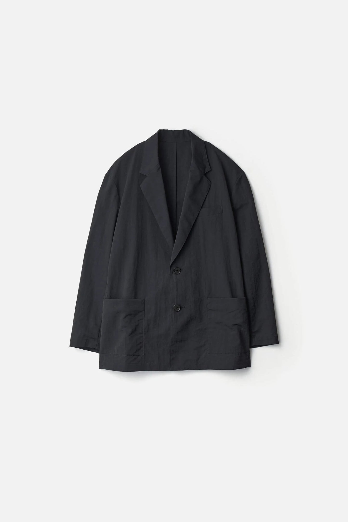 ssstein WINDPROOF NYLON SINGLE BREASTED JACKET