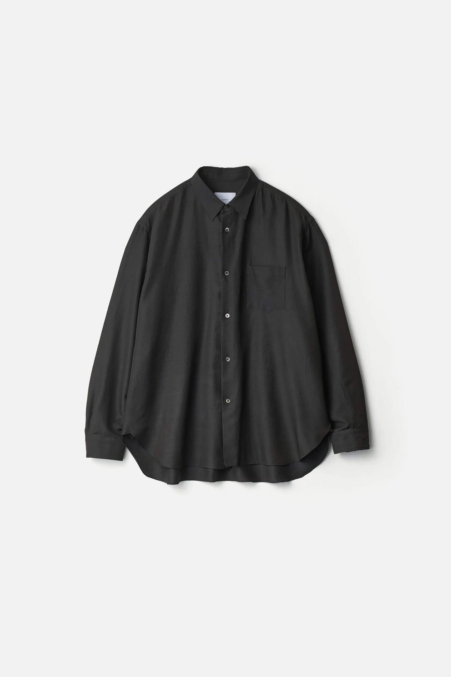 ssstein WOOL/SILK REGULAR COLLAR SHIRT