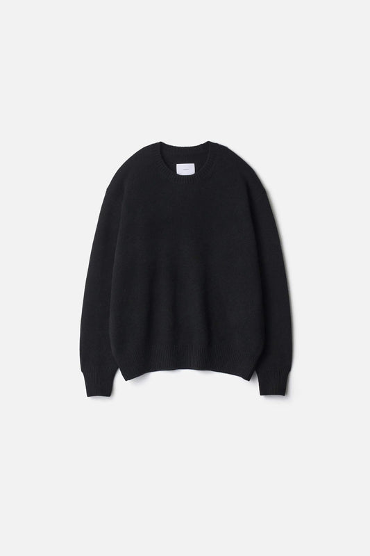 ssstein EXTRA FINE WOOL WARM KNIT CREW NECK LS