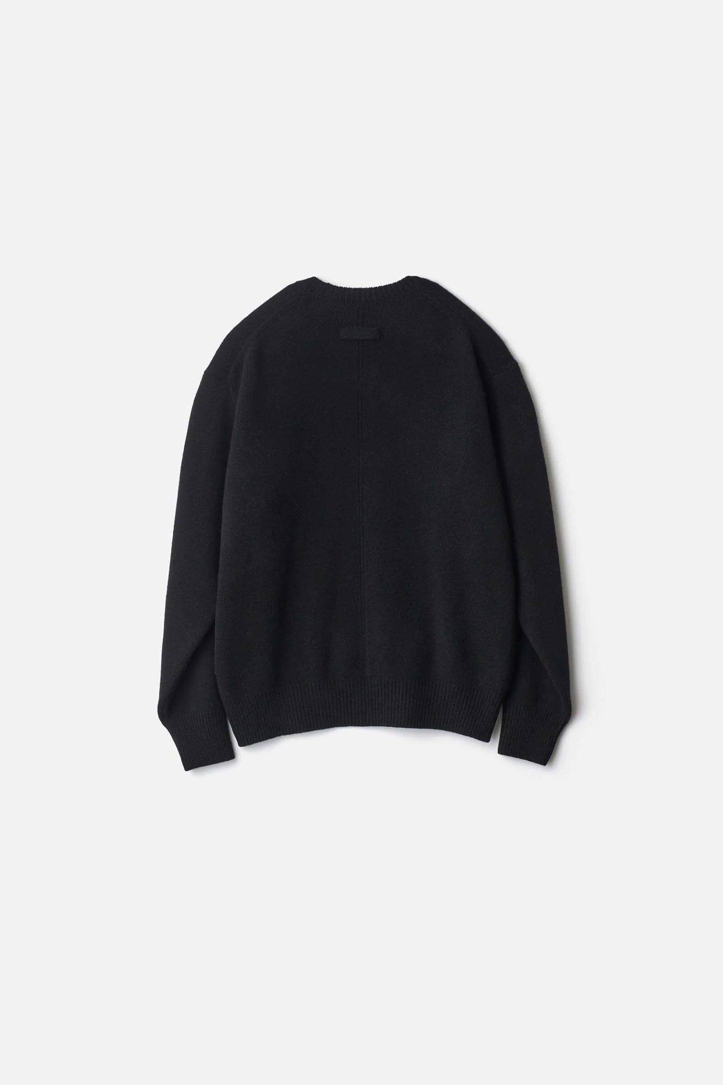 ssstein EXTRA FINE WOOL WARM KNIT CREW NECK LS