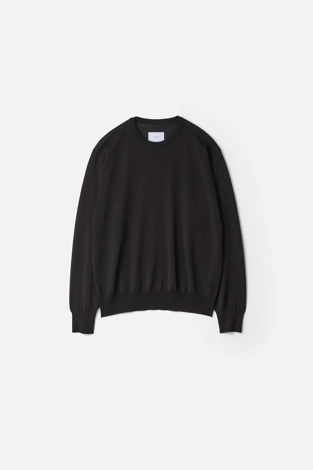 ssstein WOOL/SILK KNIT CREW NECK LS