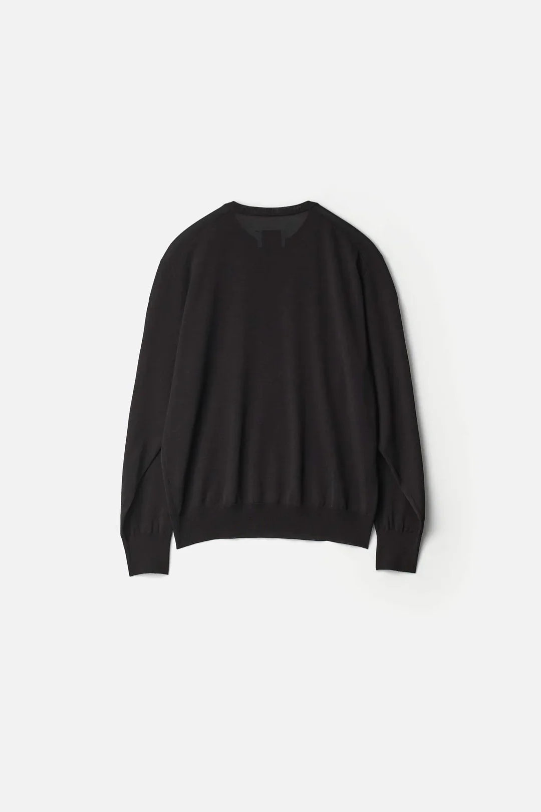 ssstein WOOL/SILK KNIT CREW NECK LS