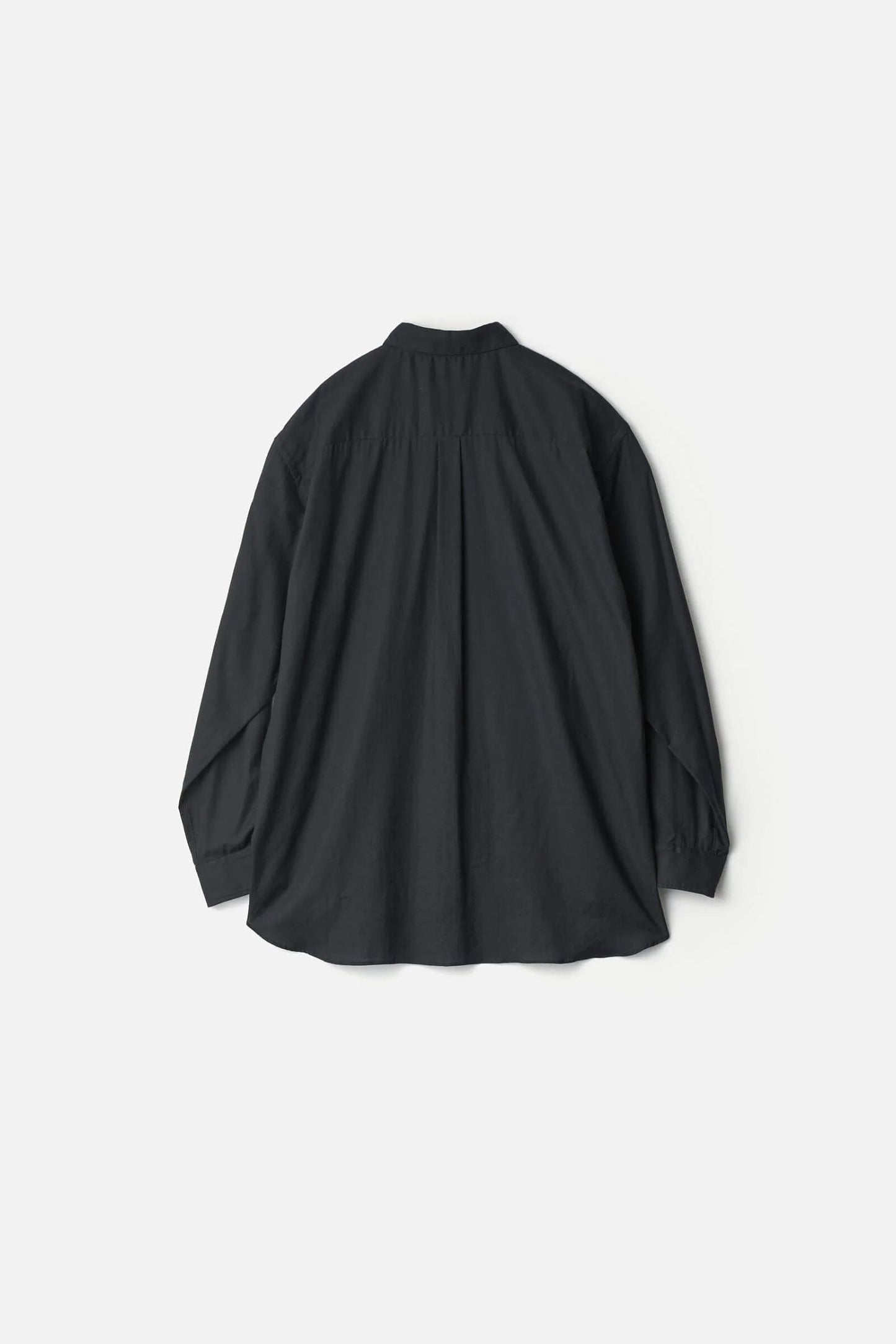 ssstein COTTON/SILK OVERSIZED REGULAR COLLAR SHIRT