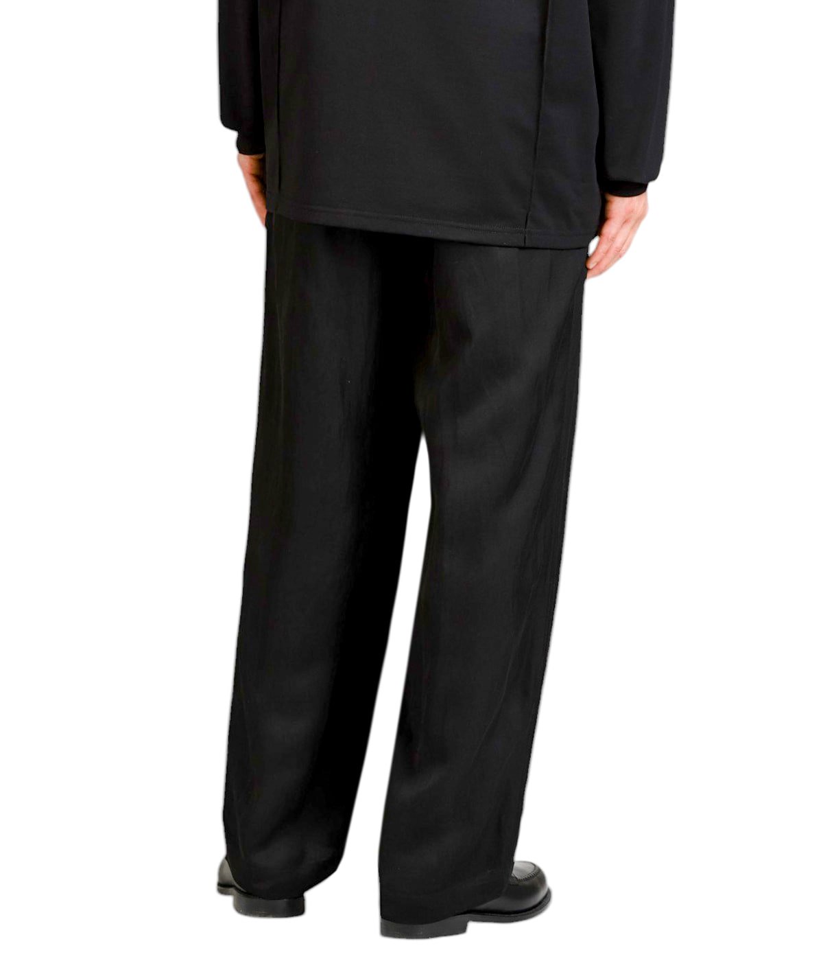 ssstein VIS/LI TWILL WIDE EASY TROUSERS