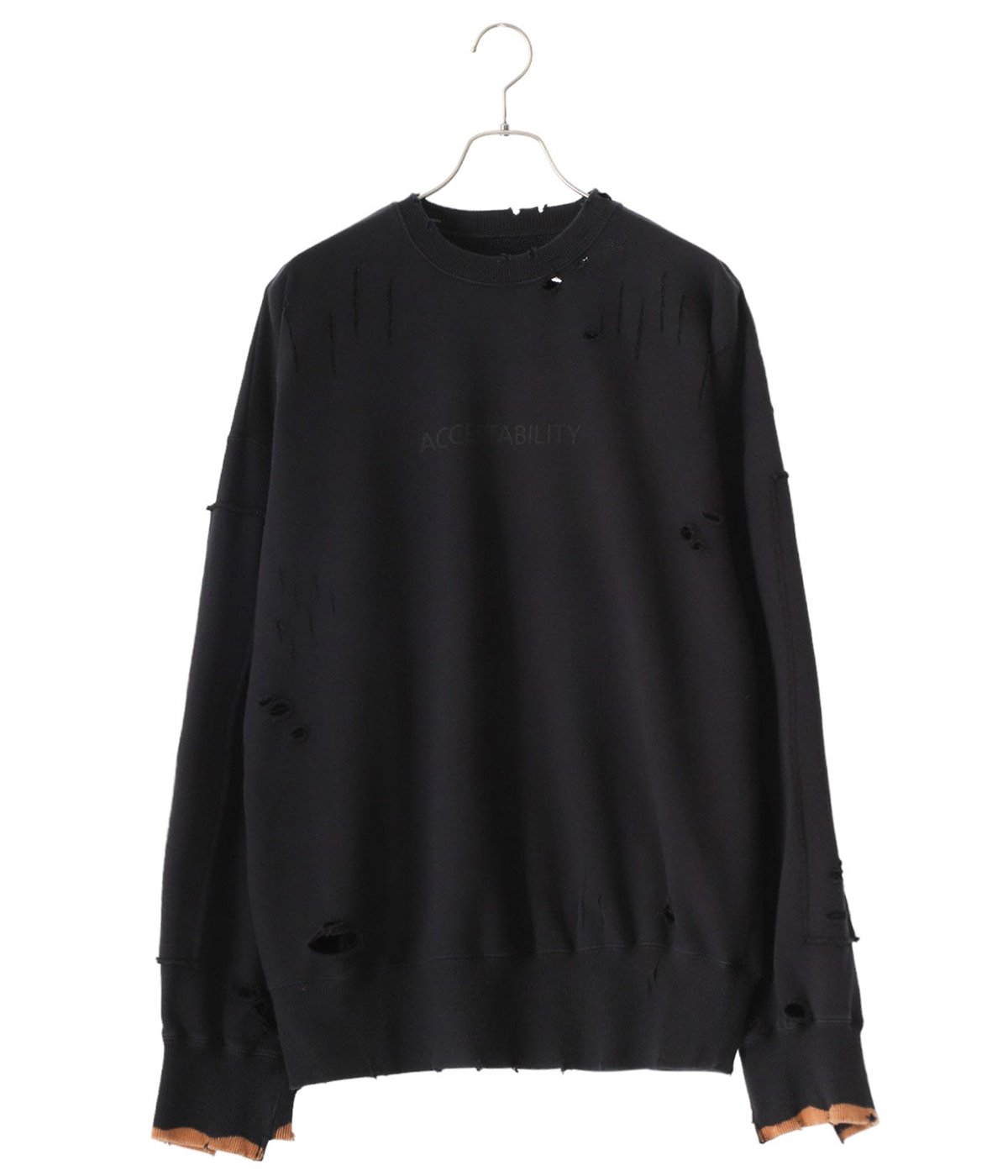 ssstein OVERSIZED REBUILD SWEAT LS