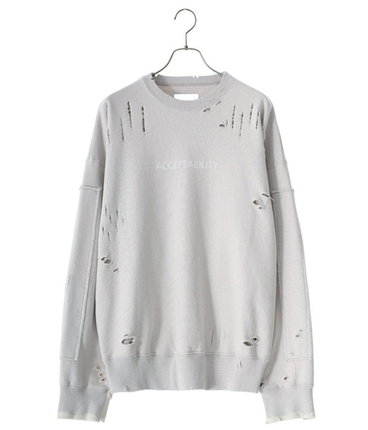 ssstein OVERSIZED REBUILD SWEAT LS