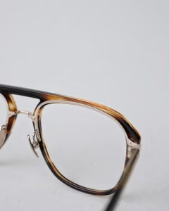 YELLOWS PLUS STAN EYEGLASS FRAME Amber Mix/Gold
