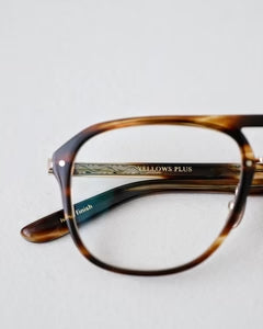 YELLOWS PLUS STAN EYEGLASS FRAME Amber Mix/Gold