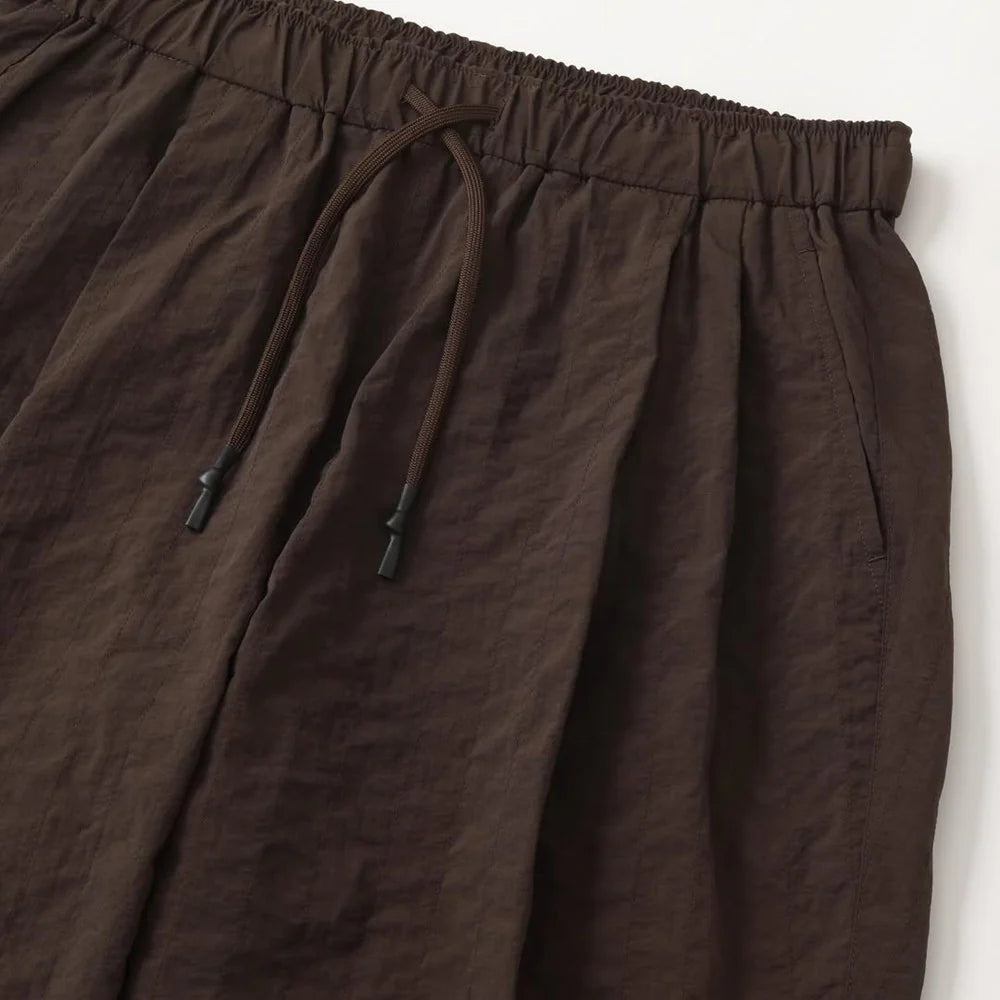 S.F.C (STRIPES FOR CREATIVE) NEW WIDE TWO TUCK PANTS (STITCHED NYLON)