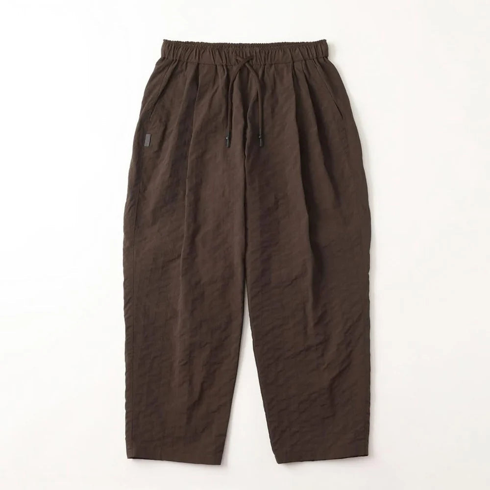 S.F.C (STRIPES FOR CREATIVE) NEW WIDE TWO TUCK PANTS (STITCHED NYLON)