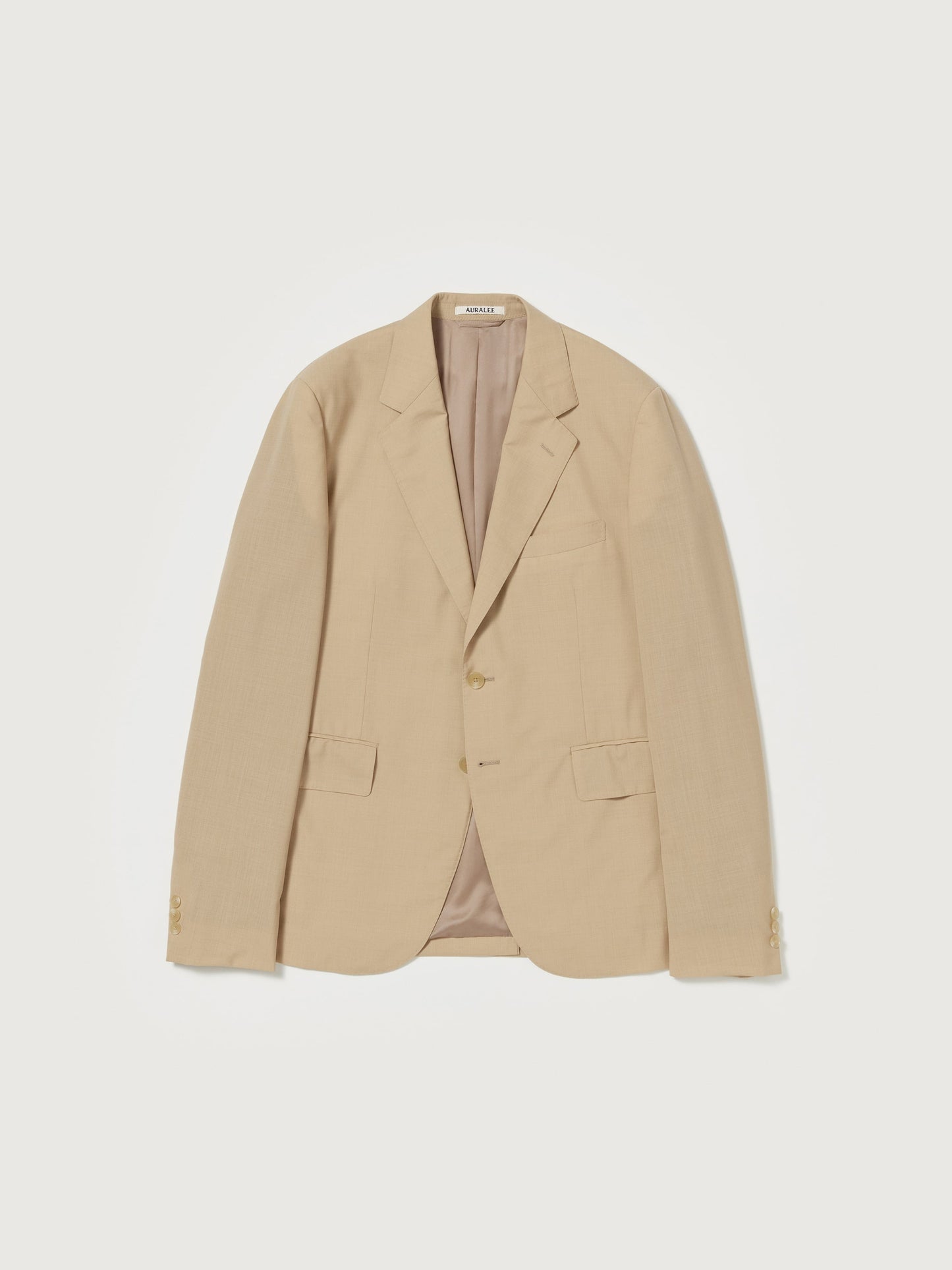 AURALEE SUPER FINE TROPICAL WOOL JACKET