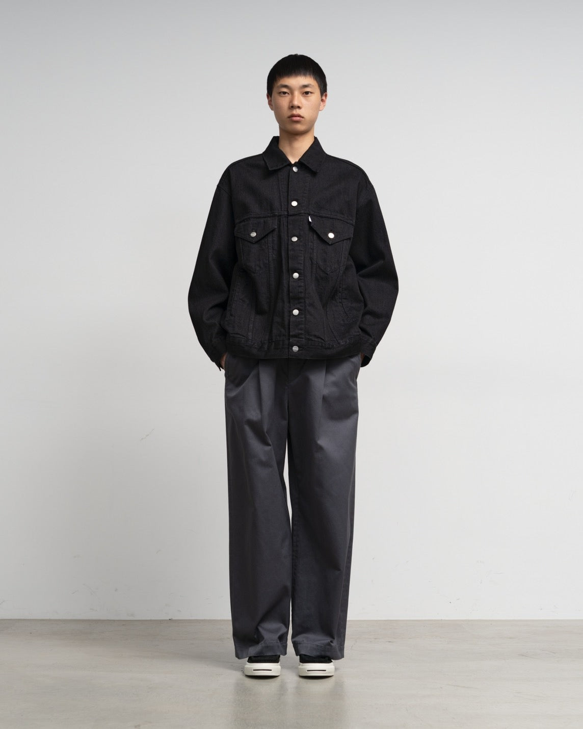 Graphpaper Selvage Denim Trucker Jacket - RIGID