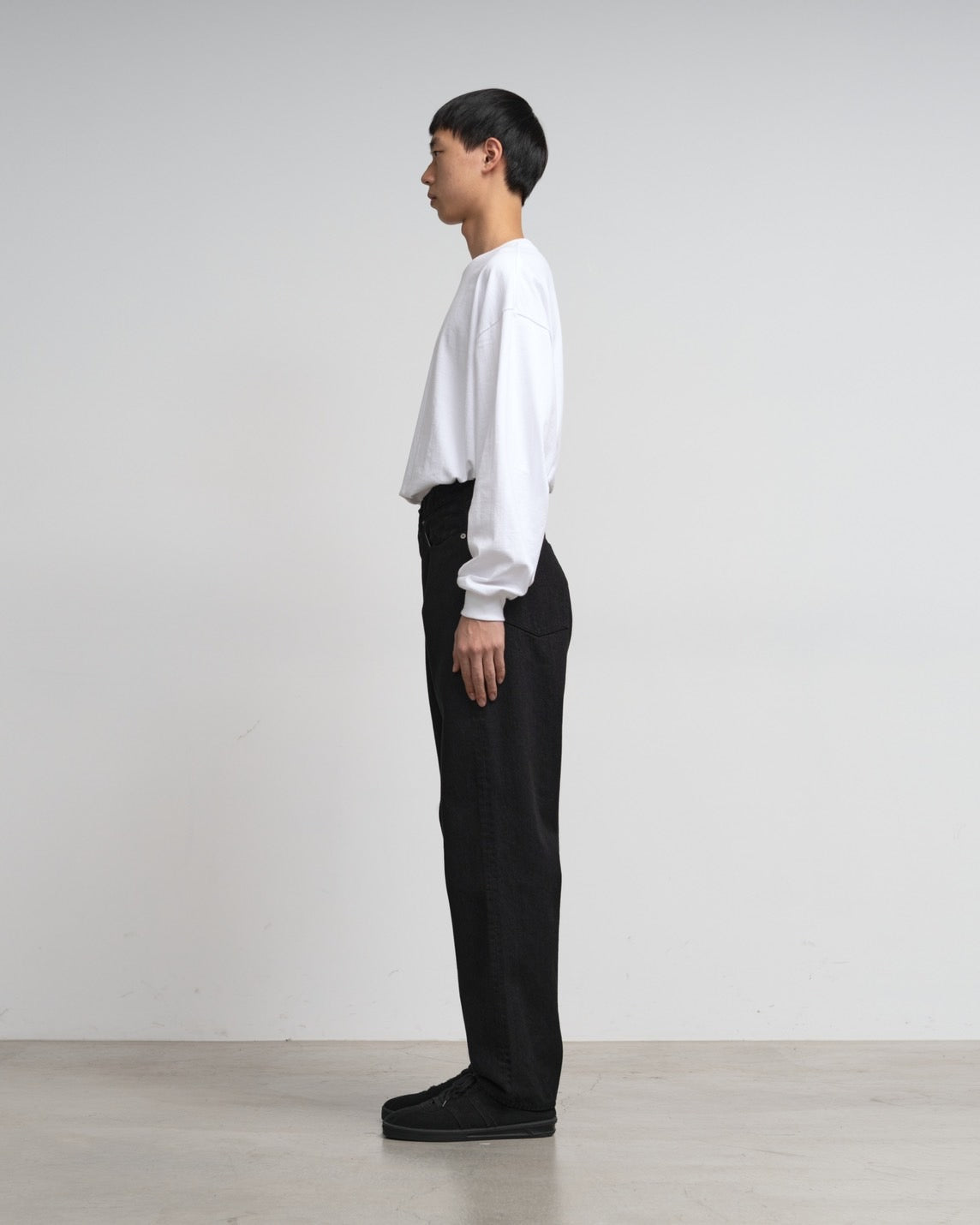 Graphpaper Selvage Denim Five Pocket Tapered Pants - RIGID