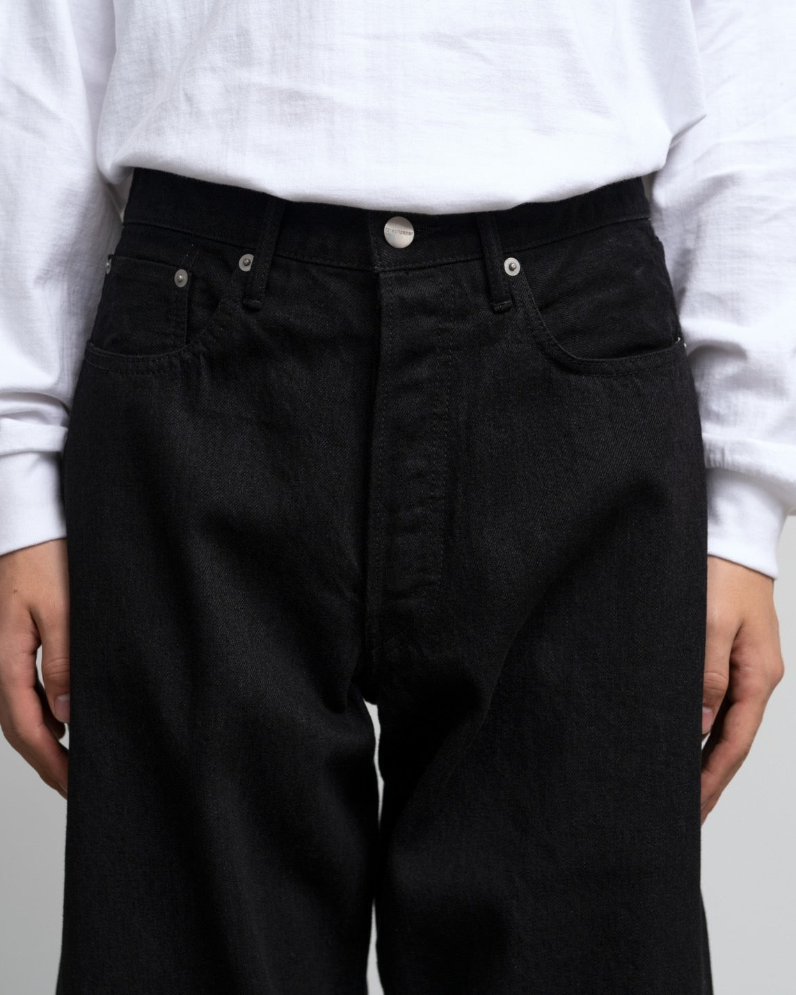 Graphpaper Selvage Denim Five Pocket Tapered Pants - RIGID
