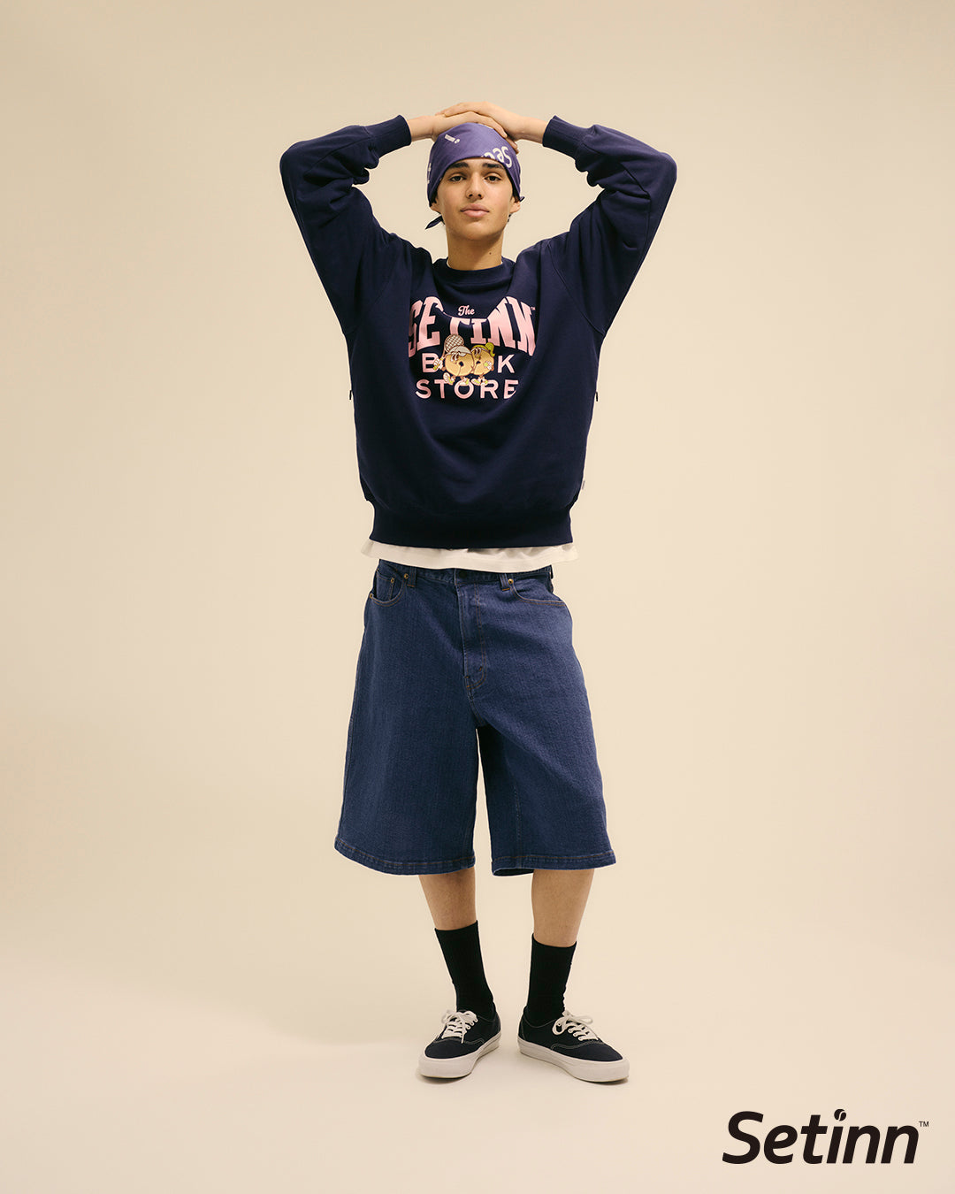 Setinn STN Bookstore Crew Sweat