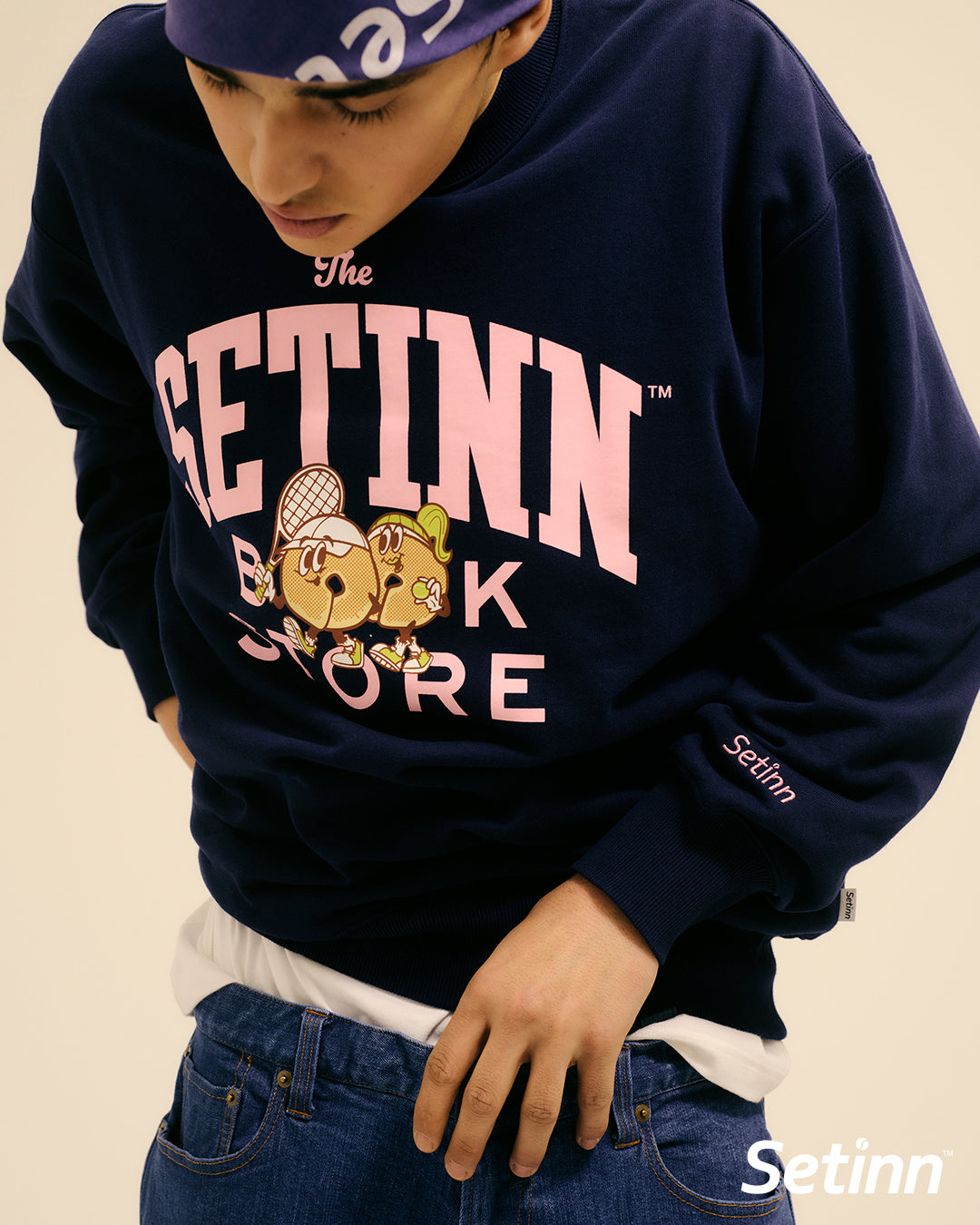 Setinn STN Bookstore Crew Sweat