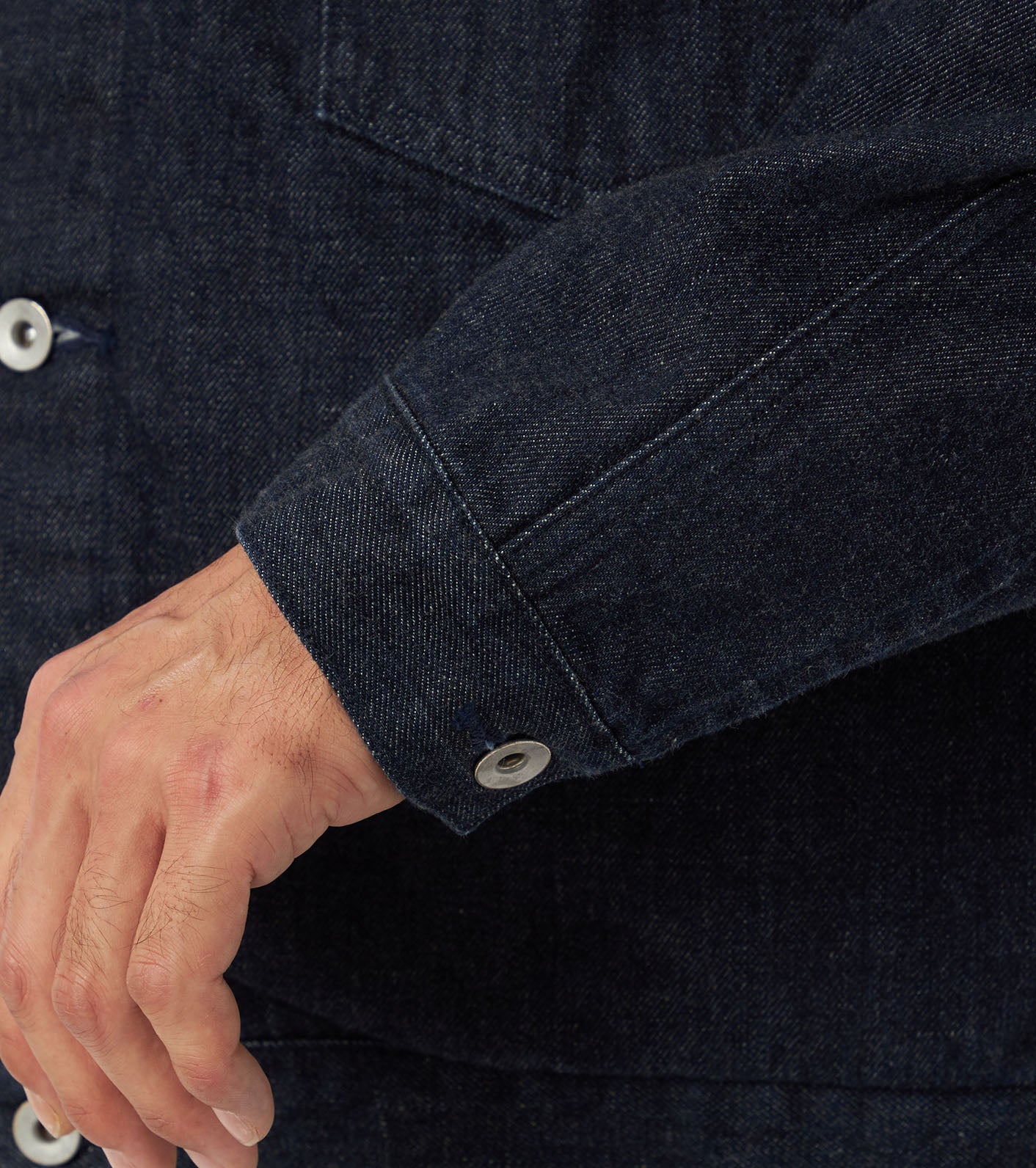 nanamica Short Denim Jacket