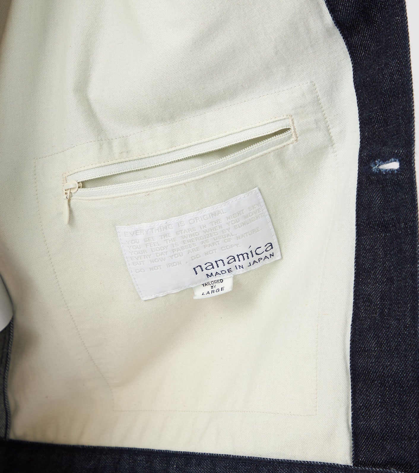 nanamica Short Denim Jacket