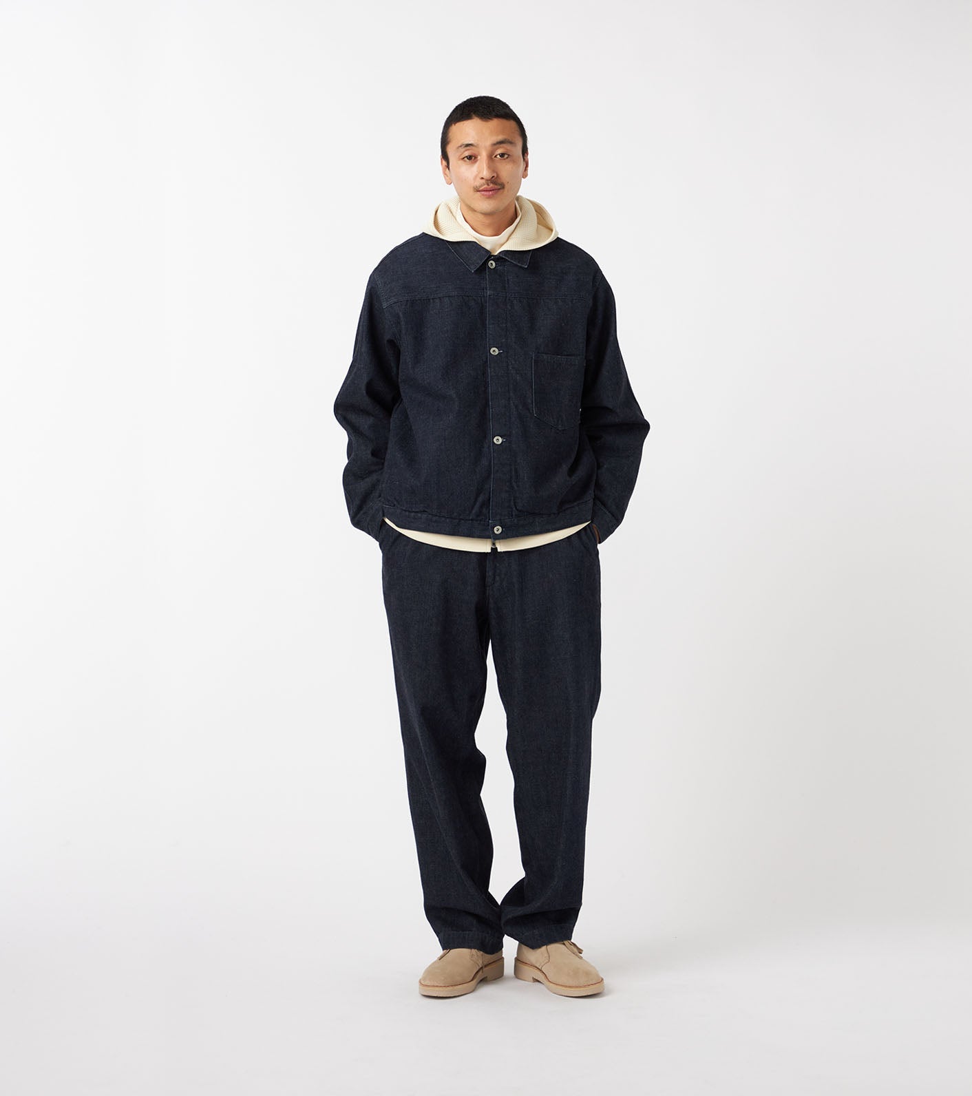 nanamica Short Denim Jacket