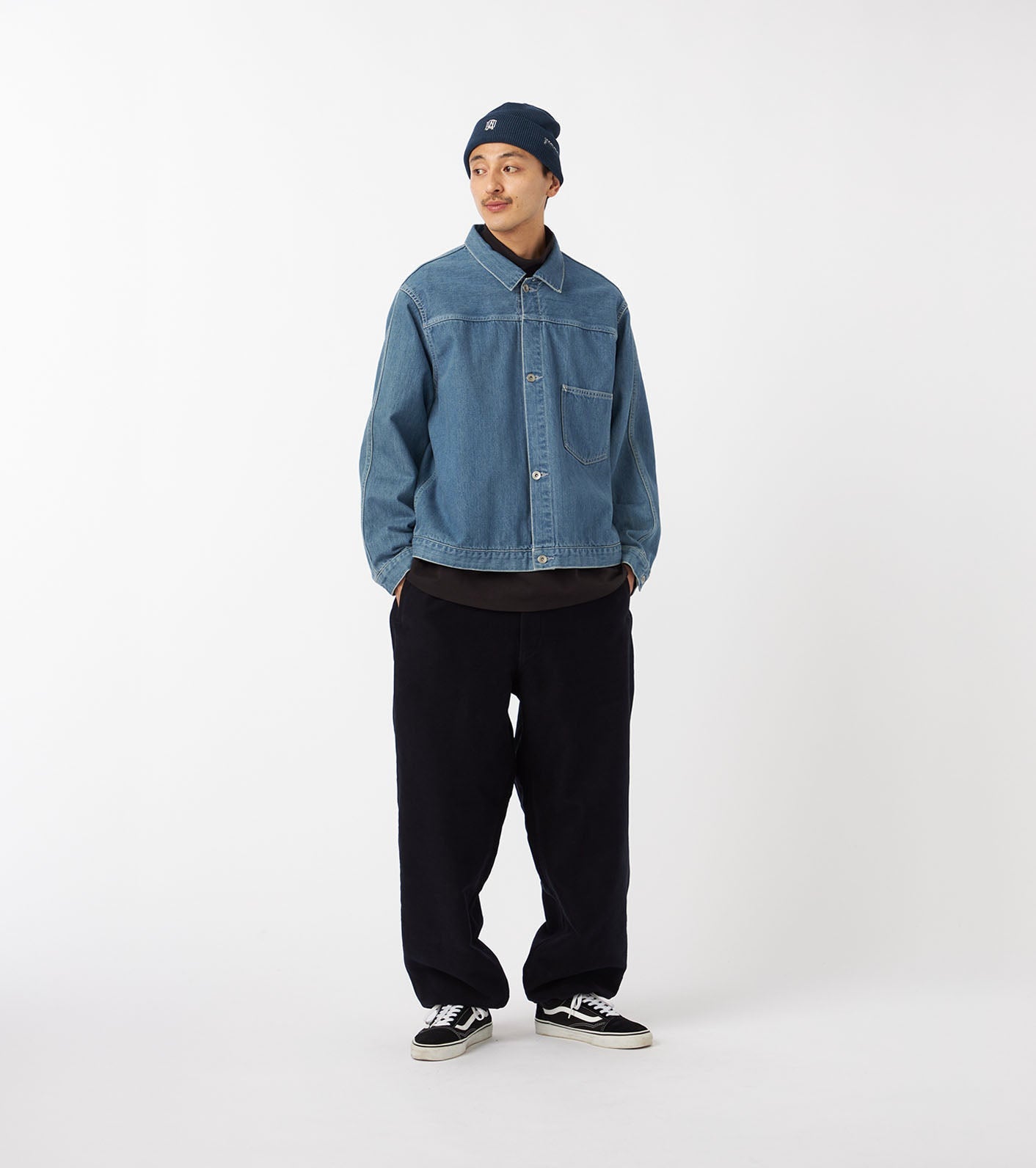 nanamica Short Denim Jacket