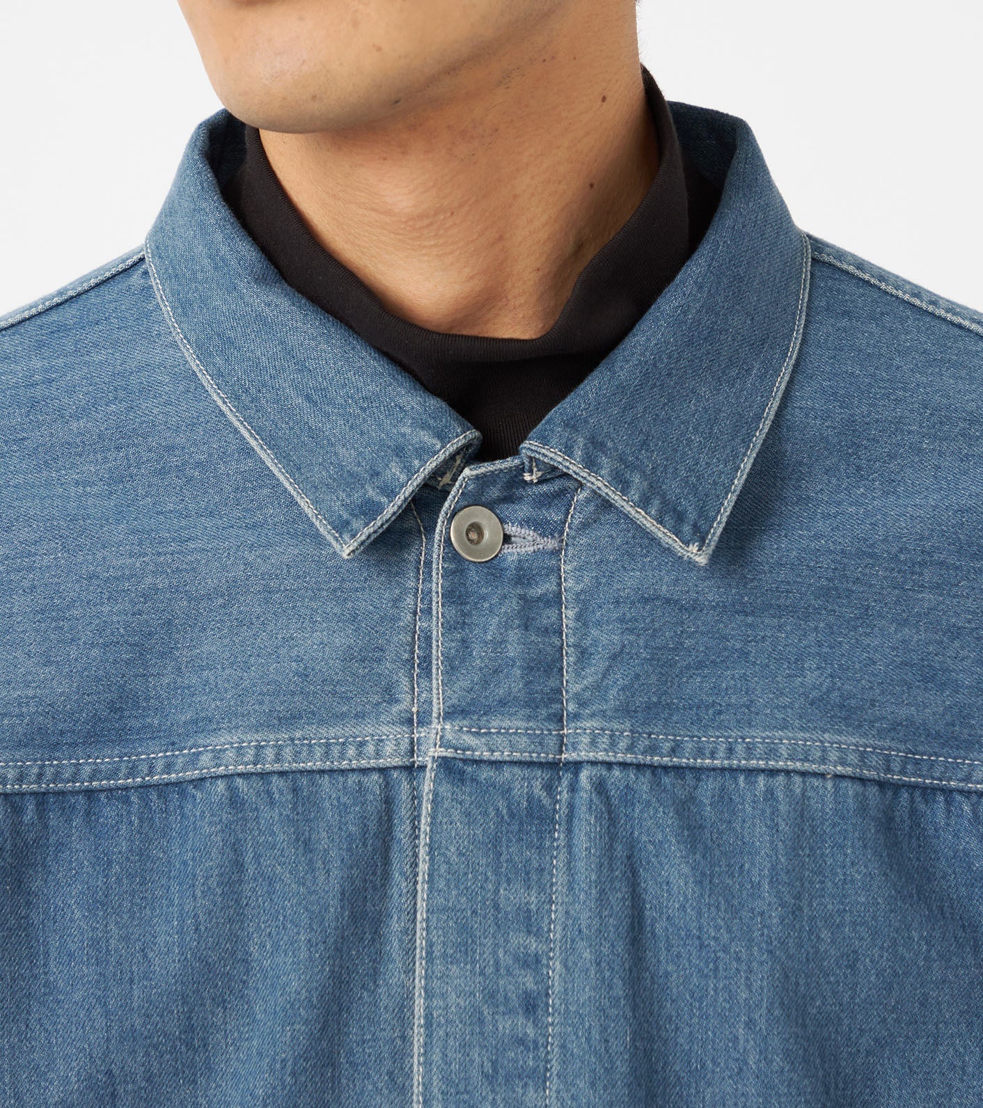 nanamica Short Denim Jacket