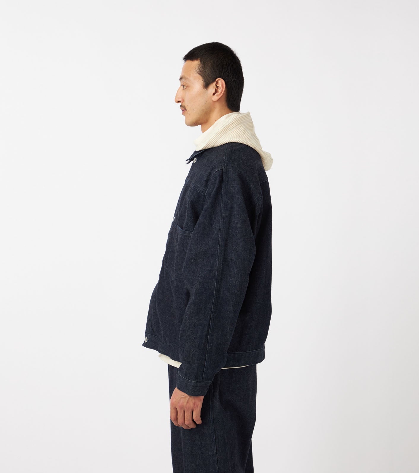 nanamica Short Denim Jacket