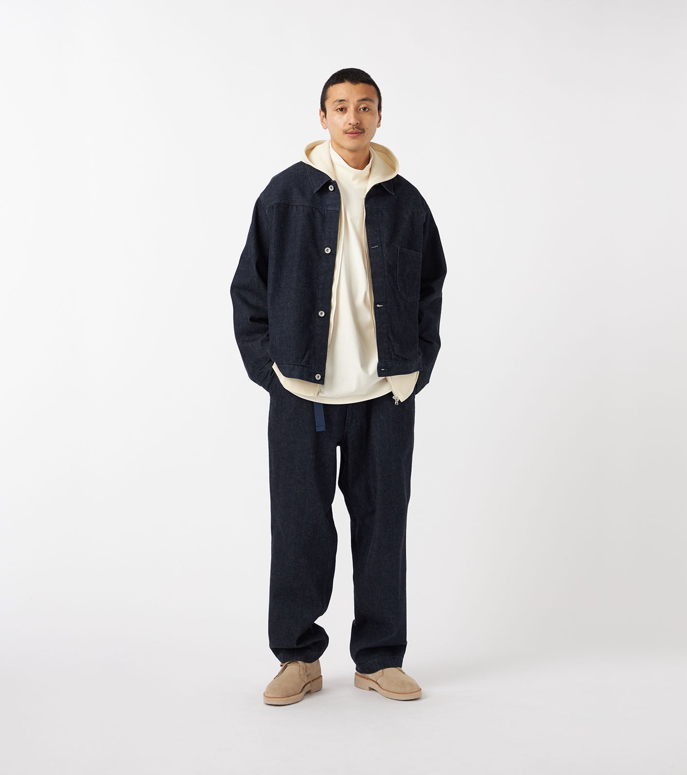 nanamica Short Denim Jacket