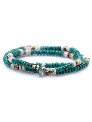 SunKu 39 Turquoise Beads Mix Necklace & Bracelet SK-089