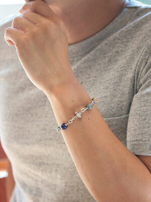 SunKu MIX Chain & Beads Bracelet SK-027-MIX