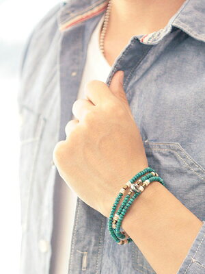 SunKu 39 Turquoise Beads Mix Necklace & Bracelet SK-089