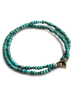 SunKu 39 Turquise Beads Anklet & Necklace SK-024