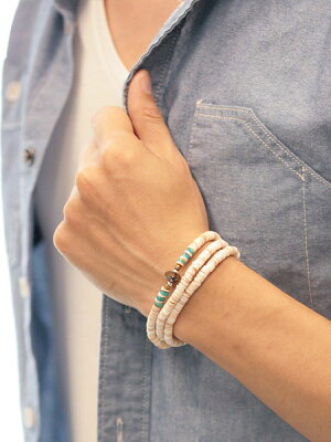 SunKu 39 Heishi Shell Necklace & Bracelet SK-056