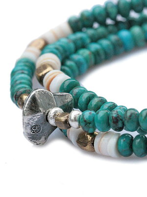 SunKu 39 Turquoise Beads Mix Necklace & Bracelet SK-089