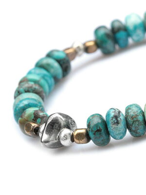 SunKu 39 Turquoise Beads (bt) Bracelet (L beads) SK-072