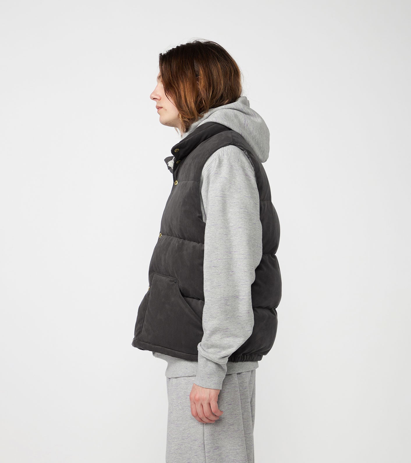 THE NORTH FACE PURPLE LABEL Synthetic Leather Field Sierra Vest