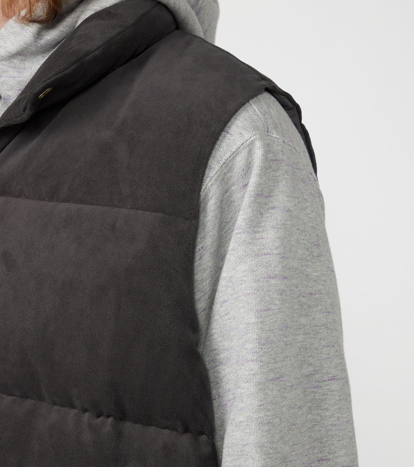 THE NORTH FACE PURPLE LABEL Synthetic Leather Field Sierra Vest